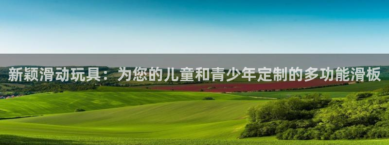 凯捷体育注册：新颖滑动玩具：为您的儿童和青少年定制的