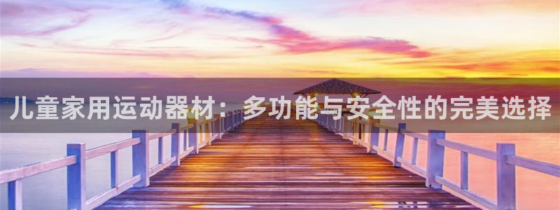 凯捷体育注册：儿童家用运动器材：多功能与安全性的完美