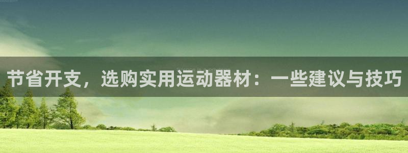 凯捷体育集团E.ON：节省开支，选购实用运动器材：一些建议与