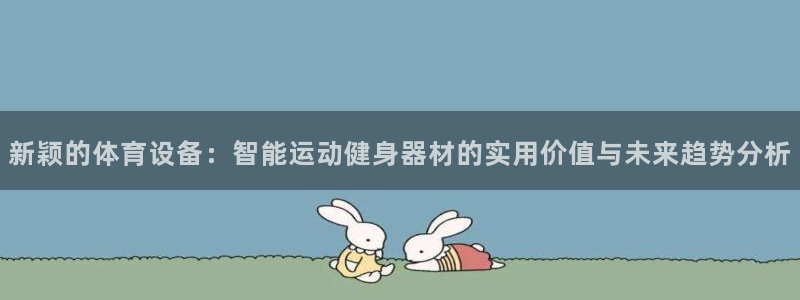 凯捷体育集团官网网址：新颖的体育设备：智能运动健身器